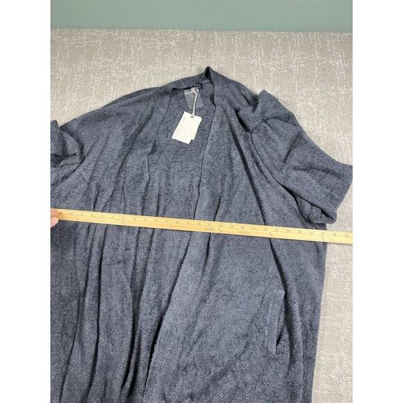 Barefoot Dreams Cozy Chic Lite Coastline Cardiga Indigo NWT Sz 3XL - Picture 3 of 6